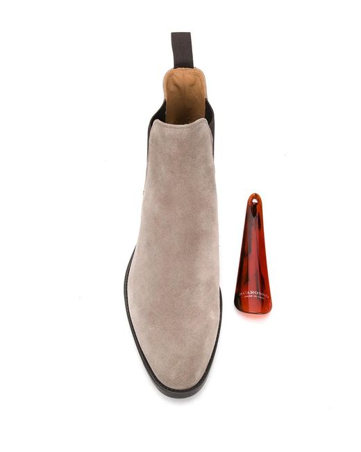 Scarosso Brown Giacomo Slip-On Boots for men