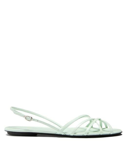 Sandalias Uma con tira trasera Proenza Schouler de color White