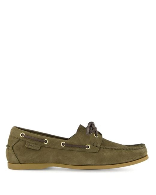 メンズ Tom Ford Robin デッキシュ Green