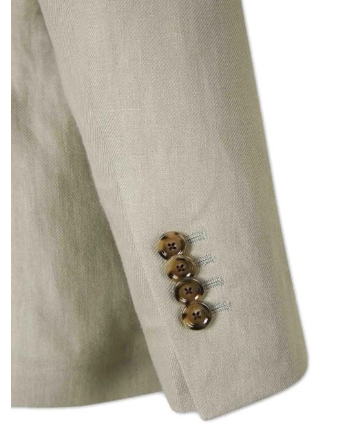 Lardini Gray Single-Breasted Suit for men