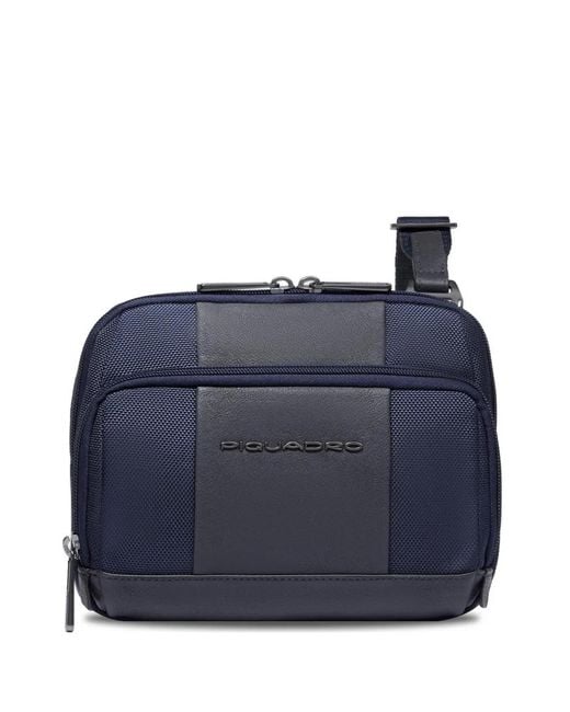Piquadro Blue Ipadmini Crossbody Bag for men