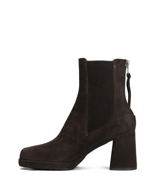 Mara Bini Black 80Mm Suede Boots