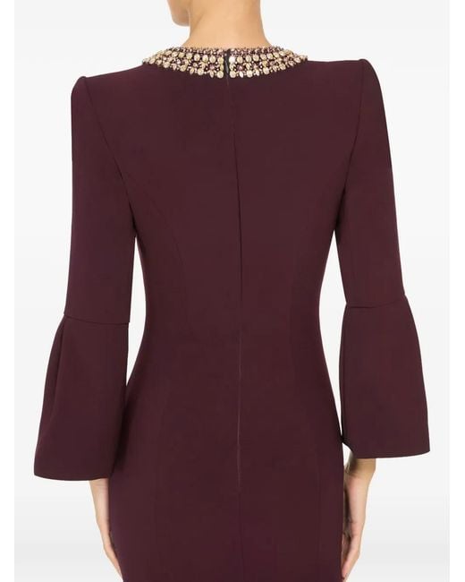 Jenny Packham Purple Pueblo Dress