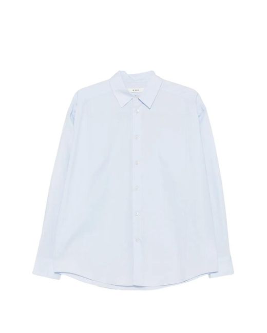 6397 White Button-Fastening Long-Sleeve Shirt
