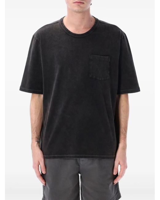 Corridor NYC Black Washed-Effect T-Shirt for men