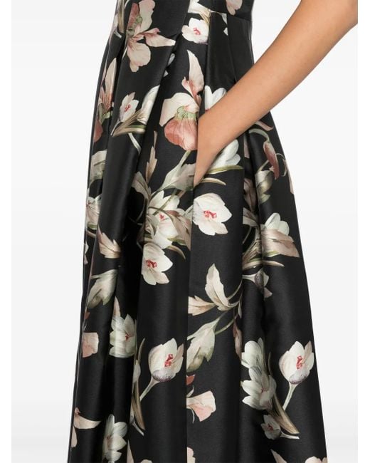 Sachin & Babi Black Brooke Gown