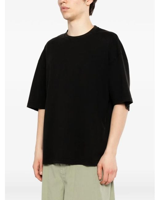 CROQUIS Black Graphic-Print T-Shirt for men
