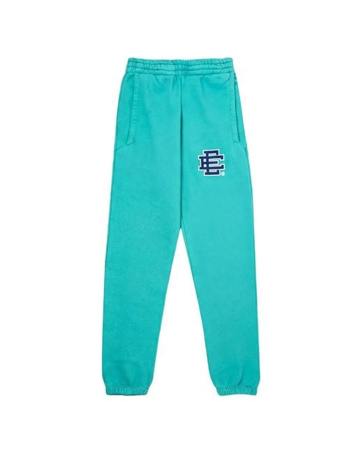 Eric Emanuel Blue Logo-Print Track Pants for men