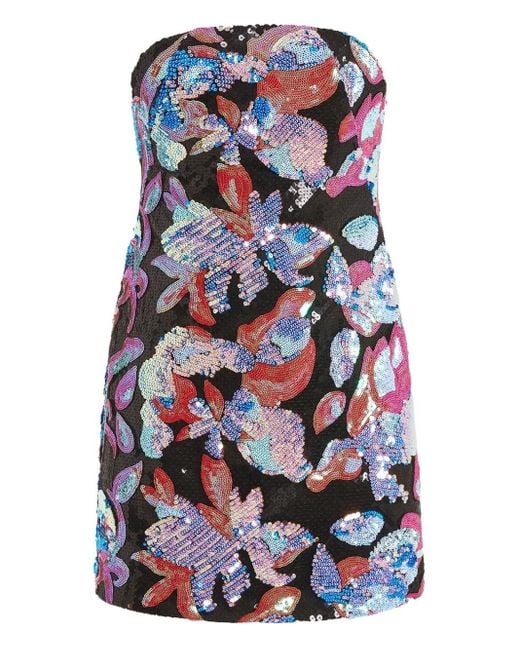 Vestido corto Stell con lentejuelas 16Arlington de color Blue