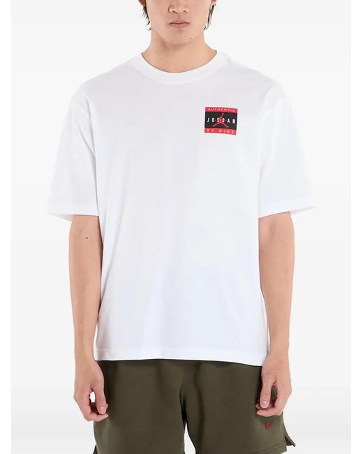 Nike メンズ ホワイト ロゴ Tシャツ
