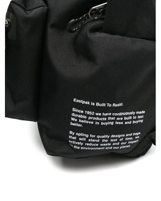 Eastpak Black Pak'r Logo-patch Padded Backpack