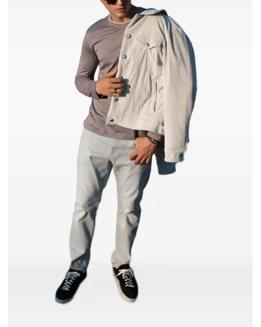 Eleventy Natural Corduroy Jacket for men