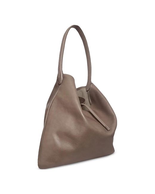 Bonastre Brown 10 Rue Du Perche Leather Tote Bag