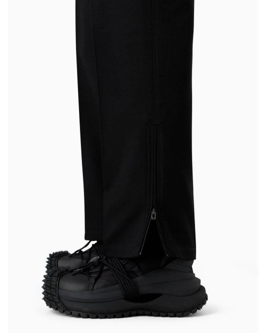 Pantalon de jogging à coupe ample Emporio Armani pour homme en coloris Black