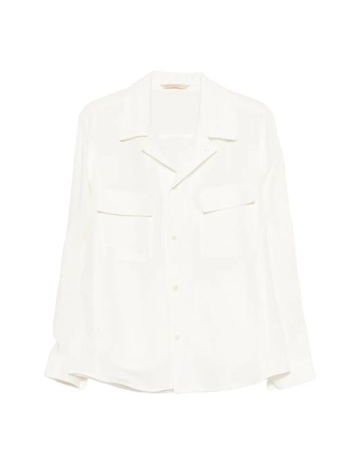 Briglia 1949 White John Overshirt for men