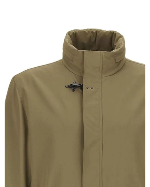 Fay Green Stand-Collar Jacket for men