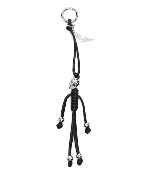 Zadig & Voltaire White Skull Keyring