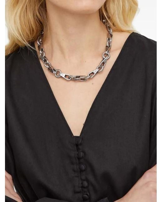 Levi's Black Tamara V-Neck Blouse