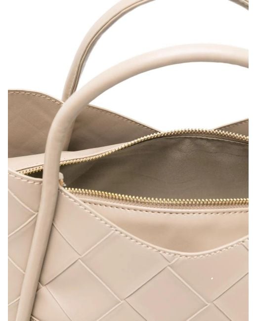 Marc Ellis Logo-patch Tote Bag Natural