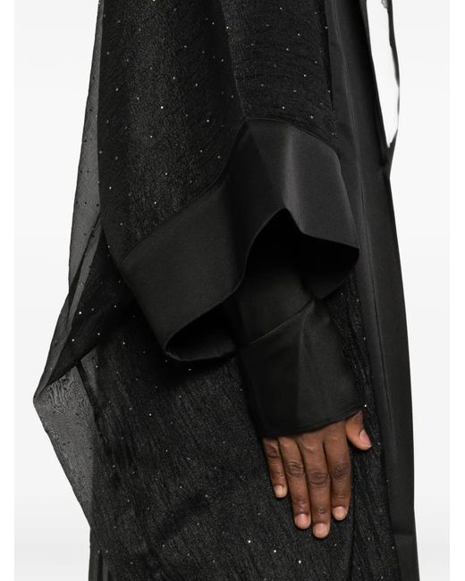 Silkylicious Black Abaya Silk Set