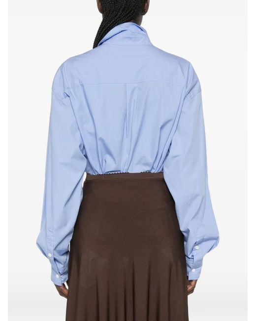 Sandro Brown Knitted Flared Midi Skirt