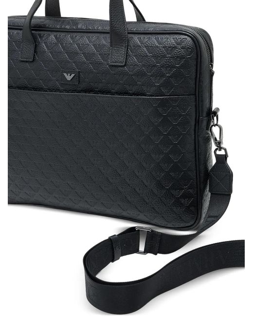 Portadocumenti di Emporio Armani in Black da Uomo