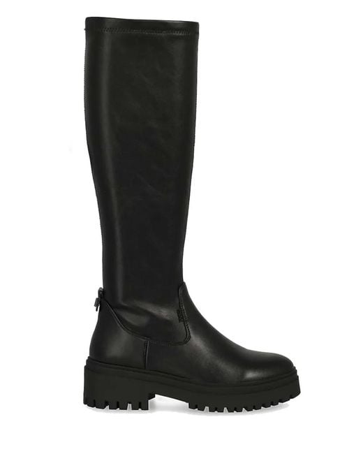 Mexx Black Zip-Fastening Knee-High Boots