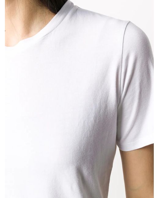 Majestic Filatures White Shortsleeved Crew Neck T-Shirt