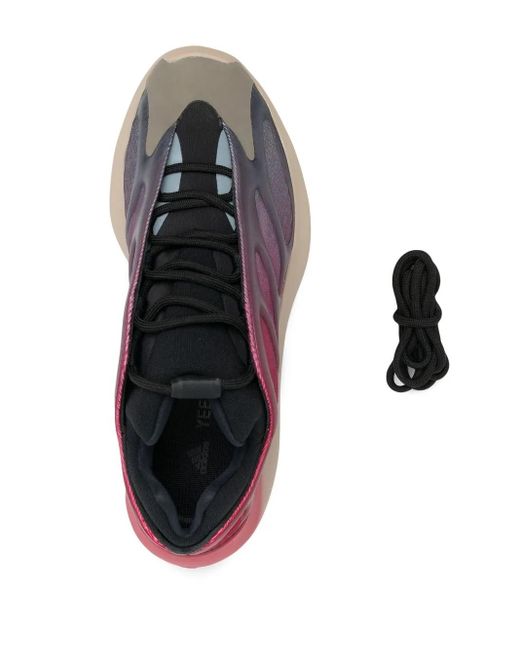 Yeezy Pink Yeezy 700 V3 "Fade Carbon" Sneakers