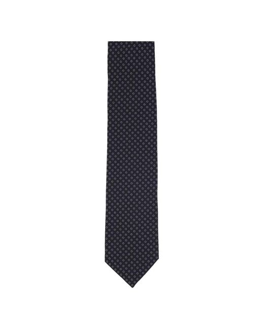 Barba Napoli Blue Dotted Tie for men