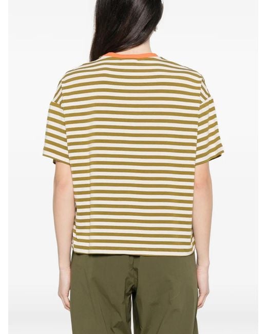 Niu Metallic Striped T-Shirt