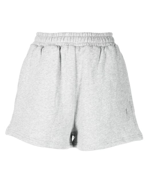 Ksubi Gray Relaxed-Fit Shorts