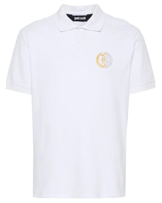 メンズ Just Cavalli ポロシャツ White