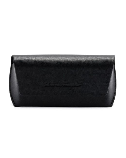 Ferragamo Eyewear Black Butterfly-Frame Sunglasses