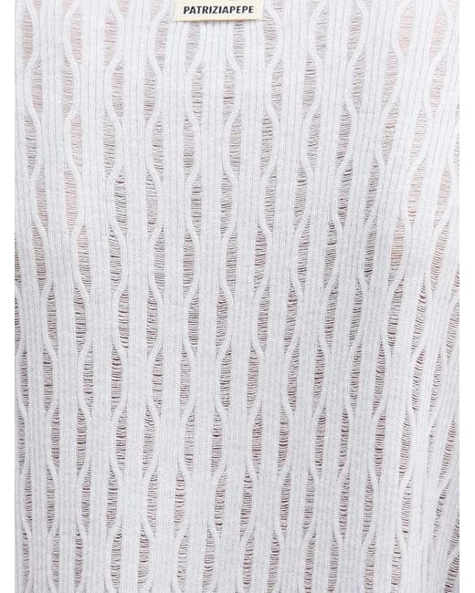 Patrizia Pepe White Short-Sleeves T-Shirt