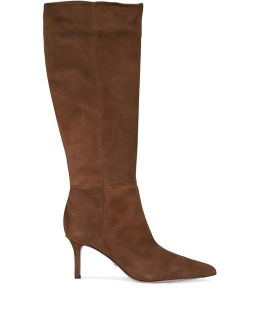 Veronica Beard Brown Spitze Lisa Stiefel