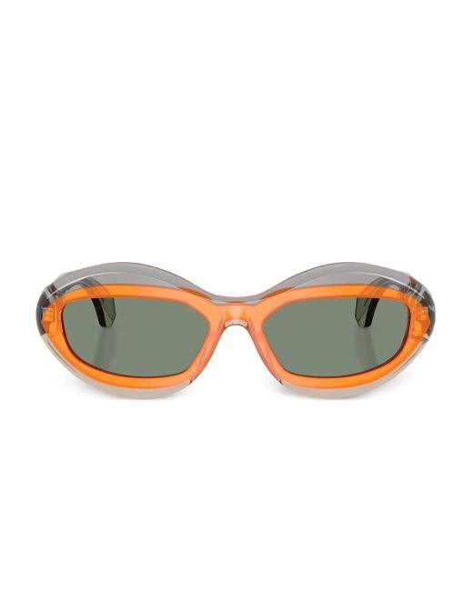 Gafas de sol con montura oval Alain Mikli de color Gray