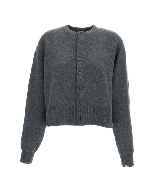 Extreme Cashmere Blue Nº170 Chou Button-Up Cardigan