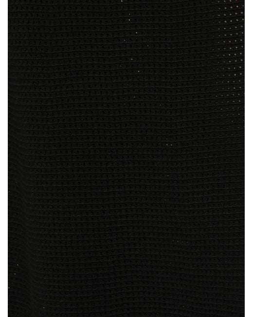 Jupe À Taille Élastiquée P.A.R.O.S.H. en coloris Black
