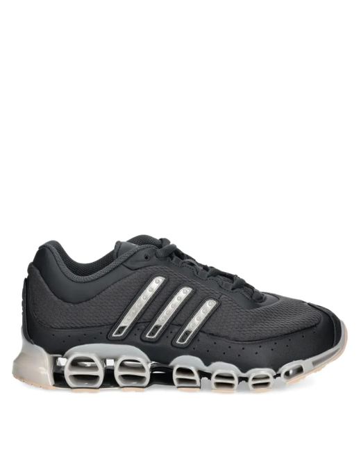 Adidas Black Megaride Lace-Up Sneakers