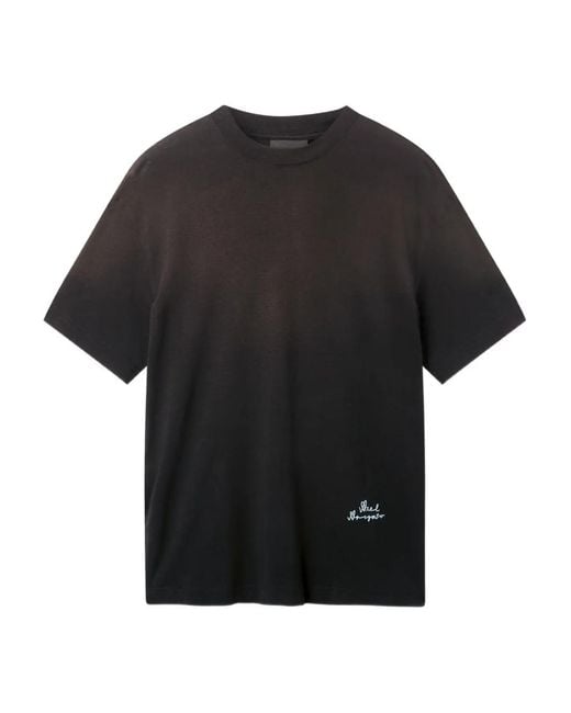 Axel Arigato Black Saba T-Shirt for men