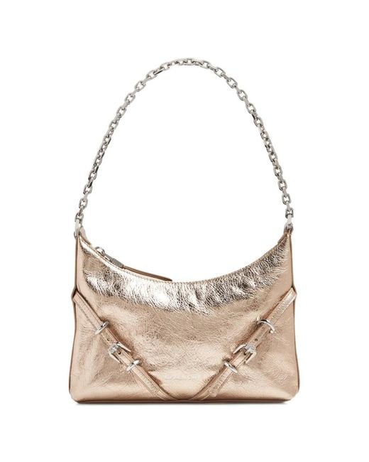 Givenchy Natural Voyou Buckle-Detail Shoulder Bag
