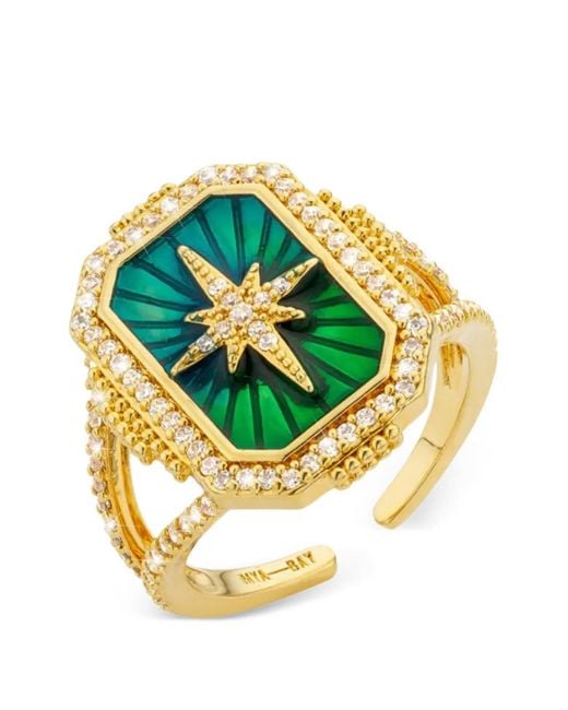 Mya Bay Metallic Siwali Ring
