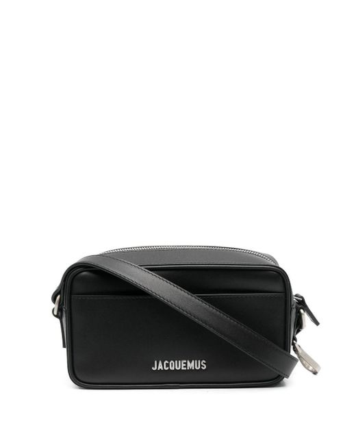 Jacquemus Le Leather Crossbody Bag in Black Lyst