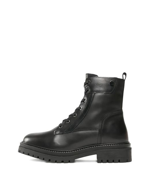 Geox Black Iridea Combat Boots