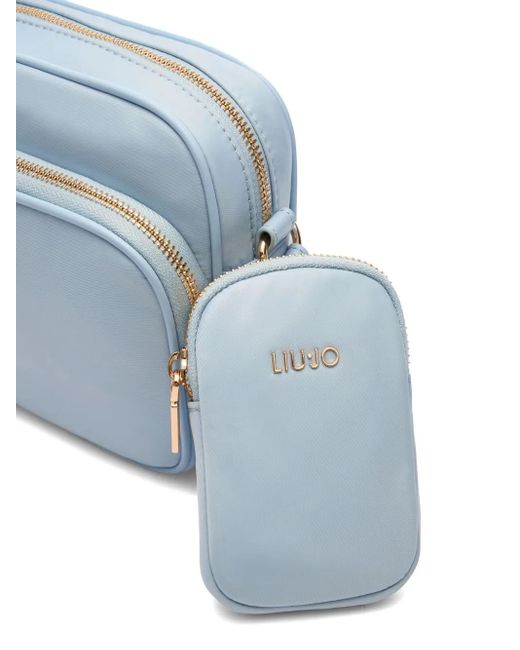 Liu Jo Blue Umhängetasche Mit Logo-Schild