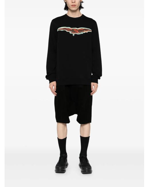 Givenchy Black Pure Cotton Sweater for men