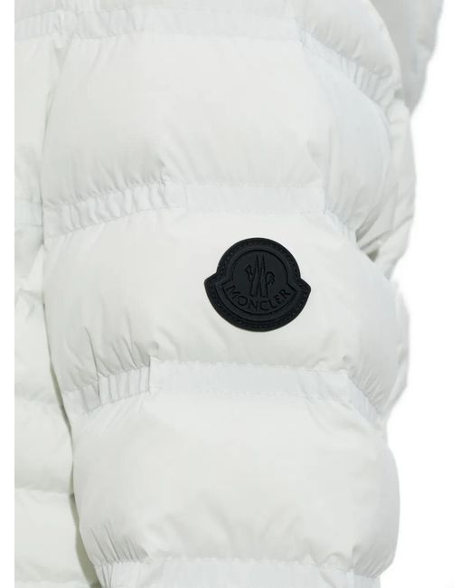 Moncler White "Alete" Jacket
