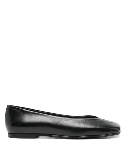 Alohas Black Leather Sandals