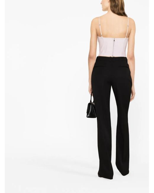 McQueen Pink Boned Corset Top